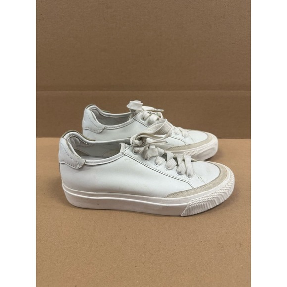 Rag & Bone Army Cutout Leather Low-top Sneakers‎ Womens Size 6 US - Picture 8 of 11